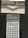 SHARP Electronic Memory Calculator EL-6120 Pocket Data Book