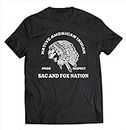 VidiAmazing Sac and Fox Nation Native American Inspired Gift ds245 T-Shirt