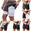 Men's Sports Training Running Bodybuilding Workout Fitness Shorts Gym Wear Pants