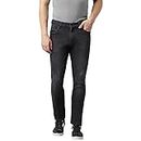 Richlook Men Smoke Grey Slim Fit Washed Mid Rise Casual Jeans(RLSS23D-0005)