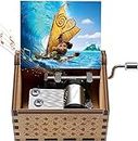 Moana It Calls Me Music Box Wooden Engraved Gift Musical Box Moana Music Box For Kids,Home Decoration Crafts Moana Gifts