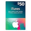 iTunes Gift Card - $50 (Valid only for US registered account users)