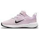 Nike Boy's Unisex Kids Revolution 6 NN (PSV) Tennis Shoe, Pink Foam Black(Dark), 13 UK Child