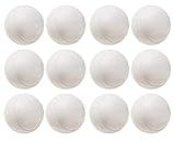 JAGMOOLYA Products Plastic Cricket Training Ball White Toy Balls for Cricket for Indoor and Outdoor Game Kids Choice Now Days (White Ball Pack of) (35)