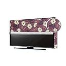 JM Homefurnishings Waterproof, Weatherproof and Dust-Proof LED Smart TV Cover for LG (55 inch) Ultra HD 4K OLED, OLED55C8PTA Protect Your LCD-LED-TV Now Floral Print