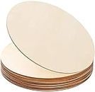 Bright Wood Craft Unfinished MDF Pine Wood Round 2.5mm Thick 12 inch Board for Art and Craft for Resin Art, Mandala Art, Pyrography, Painting (Pack of 5)