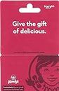 Wendy's $20 Gift Card