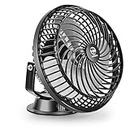 HM 9 inch Cabin Fan 225 MM | Ultra High Speed 3 Blade Fan | 3 in 1 Multipurpose (Wall Fan | Ceiling Fan | Table Fan) | Model – Cabin | 1 Year Warranty | (Pack of 1) (Black)