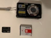 Sony Cyber-shot DSC-W215 12.2MP Digital Camera - Black 4 x optical zoom
