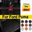 Auto Fußmatten für Ford Puma 2020 ~ 2022 Anti-Schmutz-Pads wasserdichte Boden matte accesorios para