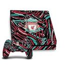 Head Case Designs Officially Licensed Liverpool Football Club Abstract Brush Art Vinyl Sticker Gaming Skin Decal Cover Compatible With Sony PlayStation 4 PS4 Console and DualShock 4 Controller Bundle