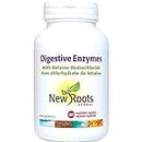New Roots Herbal - Digestive Enzymes, With HCL (Betaine Hydrochloride), 100 Capsules - Digestive Enzymes for Men & Women - Gas & Bloating Relief - Stomach Gas Relief & Bloating - Enzymes for Digestion
