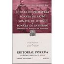 Sonata de primavera Sonata de estio Sonata de otono Sonata de invierno Spanish Edition