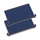 Trodat 83457 Replacement Ink Pad - Blue (Pack of 2), 4926