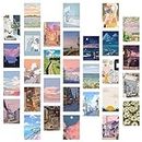 Unquote Paper Anime Wall Art Posters, Multicolor, Cartoon, 10L x 15W cm, Set of 30
