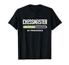 Chessmaster In Progress Schach T-Shirt
