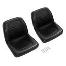 2 Seats Black For John Deere Gator TX 4X2 TURF, TX 4X2, 4X2 HPX, 4X4 Trail HPX