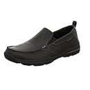 Skechers Men's Relaxed Fit: Harper-Forde Slip-On Loafer, Black Leather, 12 M US