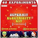 Kit4Curious® DIY Electricity kit - Science Project Electronics Learning kit - Educational Construction Based Activity Game Toys - Best Gift for Kids Age 7-15 Years