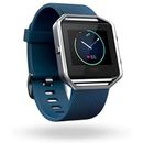 Fitbit Blaze Fitness Activity Tracker - blau - generalüberholt gut - keine Riemen