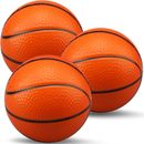5" Mini Orange Foam Basketballs for Kids Adults, Squeeze Stress Ball Safe Soft R