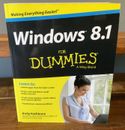 Windows 8.1 For Dummies by Andy Rathbone Book Computers Apps Troubleshooting VGC