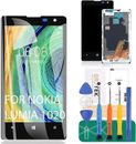 For Nokia Lumia 1020 LCD Display Touch Screen Replacement Assembly Black Frame