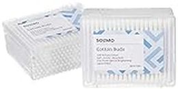 Amazon Brand - Solimo Cotton Buds - 200 Sticks (Pack of 2)