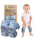 Baby Knee Pads for Crawling (2 Pairs) | Protector for Toddler, Infant, Girl, Boy