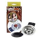 ohmtronixx Permanent Coffee Filter Refillable Coffee Pod Machines Replaces Coffee Pads Suitable for Coffeeduck 3 Senseo Quadrante HD7860 and Senseo Latte HD7850, HD7860, HD7825, HD7885