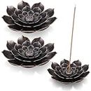 2 Pcs Retro Lotus Incense Stick Holders, Lotus Incense Holder, Detachable Incense Sticks Holder, Incense Stick Holder for Office Tea House Meditation Yoga Spa And Home Fragrance Decor Accessories