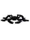 BookMyCostume Scary Black Hairy Spider Toy Showpiece Decoration Accessory for Halloween Free Size