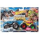 Love VW Beetle with Crushable car Monster Truck Bundled with Volkswagen Bug Off Road + Drag Bus + Pschodelic Pickup 3-Items