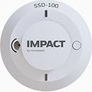IMPACT by Honeywell Battery Operated Standalone Smoke Detector I DIY Plug and Play I Instant Audio Alerts I High-Performance Sensor I White (SSD-100)