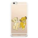 Official The Lion King Simba and Nala Look Complice Case for iPhone 6-6S to Protect Your Phone. Flexible Silicone Apple Case with Official Disney License.