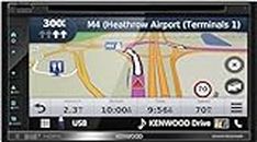 Kenwood DNX5190DABS Navigationssystem 17,1 cm (6.75") Touchscreen TFT Fixed Schwarz 2,1 kg
