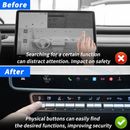 Car Shortcut Keys Central Control Physical Buttons for Automotive Accessories <