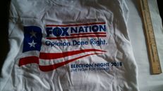 Rare Limited Fox Nation T-Shirt XXL Fox News Gear MAGA Republican Trump 2020