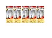 kanta Eveready 5 x 25w Pygmy Light Bulb SES (E14) Appliance/Salt/Lava/Nightlight/Decorative/Signs - Warm White