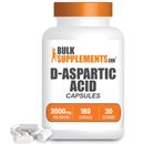 BulkSupplements D-Aspartic Acid 180 Capsules - 300 mg Per Serving