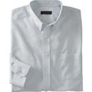 Men's Big & Tall KS Signature Wrinkle-Free Oxford Dress Shirt by KS Signature in Classic Blue Pinstripe (Size 20 35/6)