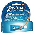 Zovirax, Anti-viral Cold Sore Cream Tube, Treatment for Cold Sores, Aciclovir 5%, 2g