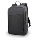 Lenovo Laptop Backpack B210, 15.6-Inch Laptop/Tablet, Durable, Water-Repellent, Lightweight, Clean Design, Sleek for Travel, Business Casual or College, GX40Q17225, Black