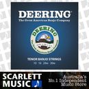 Deering 4-String Tenor Banjo Strings Set Standard Tuning 10 - 30w made in USA