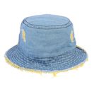 Sun Bucket Hat Denim Fisherman Cap Outdoor Recreation Yellow