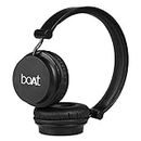 boAt Rockerz 410 Bluetooth Headphone with Super Extra Bass, Up to 8H Playtime, Dual Connectivity Modes, Foldable Earcups and Lightweight Design (Carbon Black)