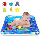 Airlab Tummy Time Mat Inflatable Baby Water Playmat Activity Sensory Toys for Infants 3-24 Months Toddlers Gift for Newborn Boys Girls 70 x 50 CM