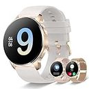 Iaret Smartwatch Donna Chiamate Bluetooth, Orologio Fitness 1.32" HD iOS Android Smart Watch con Assistente Vocale Notifiche Messaggi, 20 Modalità Sport Contapassi Cardiofrequenzimetro SpO2 Sonno