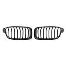 Car Craft Compatible With Bmw 3 Series F30 2012-20218 Front Bumper Show M3 M Sports Grillcarbon Fiber Look Single Bar
