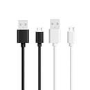 SGUUVAY 2Pack 6.6ft Micro-USB Charger Charging Cords for Samsung Galaxy Tab A, E, 3, 4, S, S2 10.1" 8.0" 9.7" 7.0" -T280/387/550/580/350 Tablet Charging Cables